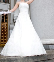 Очаровательно-нежное свадебное платье