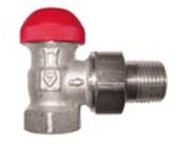 Термостатический клапан  HERZ-TS-90-V угловой ДУ 1/2 Код: 1772467 