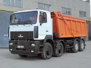 Четырехосный самосвал МАЗ-6516А8-321