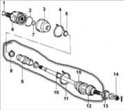 ШРУс с приводом на HYUNDAI I-30