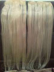 Волосы (трессы) натуральные блонд