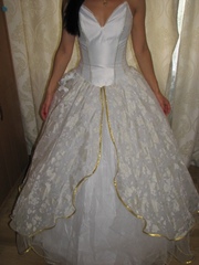 продам свадебное платье б/у,  450 грн.