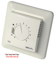 Терморегуляторы Devireg 530 (Дания)  для систем теплый пол