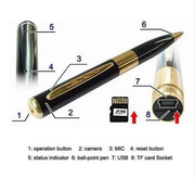 Ручка с скрытой камерой HD 720x480 Pen DVR Mini DV