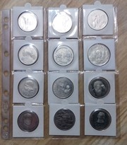 Россия-36 монет -1, 3, 5 рублей